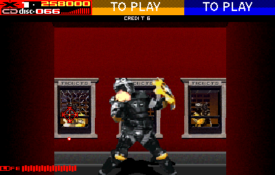 Revolution X screenshot 3 for Sega Saturn
